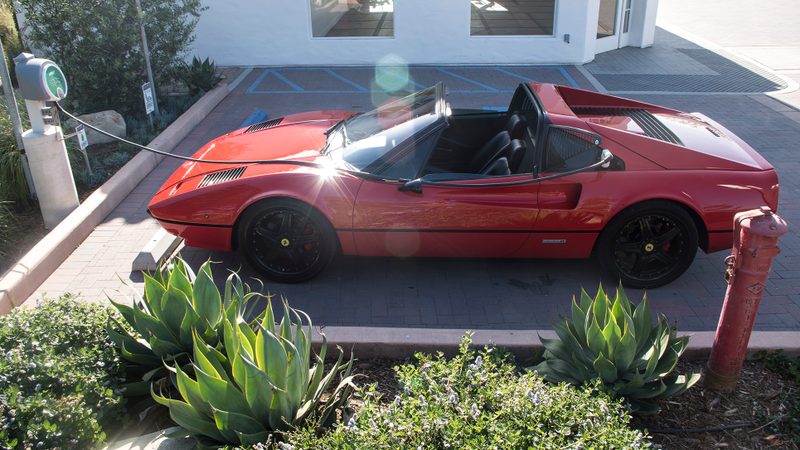 Illustration for article titled An Electric Ferrari With A Manual Gearbox Is Strangely Wonderful